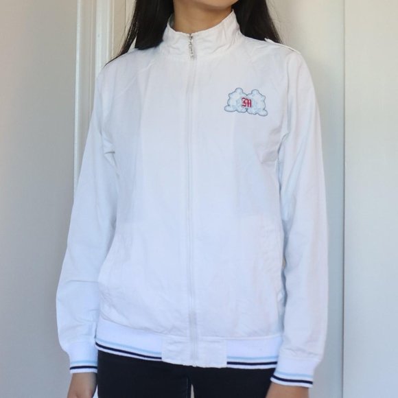 Disney Mickey Mouse graphic white bomber jacket - Picture 2 of 4